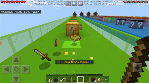 Eu Estou Sorte Lucky Blocks Race Corrida De Lucky Blocks Youtube