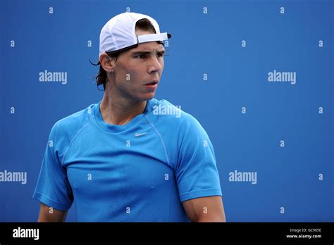 Tennis - Australian Open 2010 - Practice Day - Melbourne Park Stock ...