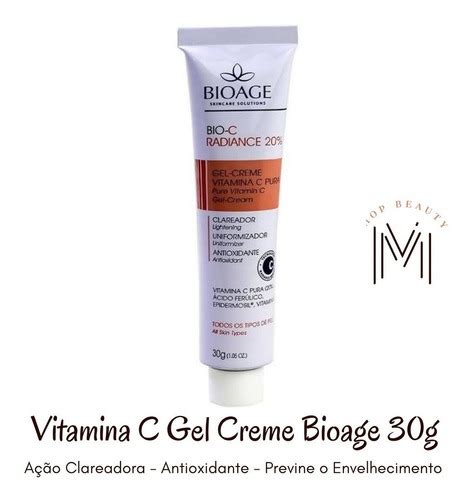 Bioage Bio C Radiance Clareador Antienvelhecimento G Frete Gr Tis