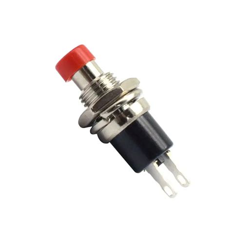 Best Push Button Switch Red 2 Pin Reset Metal Push Button Switch