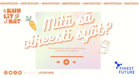 Mit S Oikeesti Sy T Kuulits Suomen Kielen Puhekielipodcast A B