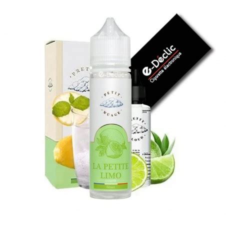 E Liquide La Petite Limo Ml Petit Nuage