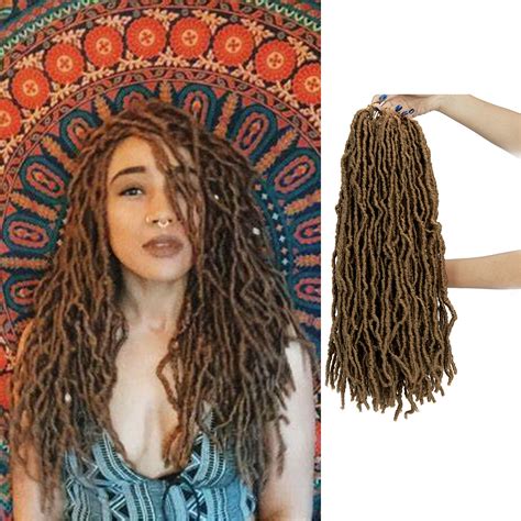 Buy Fut Forever Nu Faux Locs Crochet Hair 18 Inch Natural Nu Soft Locs