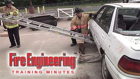 Training Minutes Ladder Lift For Pin Firefighter Training Video