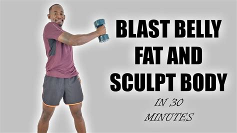 30 Minute Dumbbell Workout To Blast Belly Fat And Sculpt Your Body