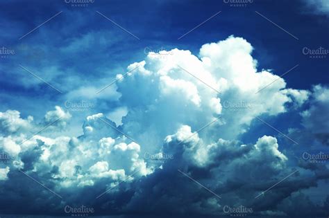 Dramatic Clouds ~ Nature Photos ~ Creative Market