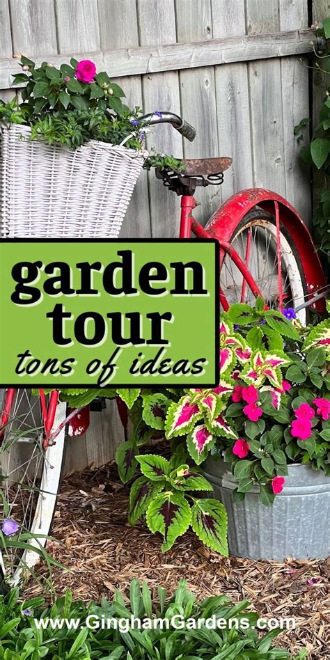 2023 Home Garden Tours In 2024 Backyard Flowers Garden Backyard