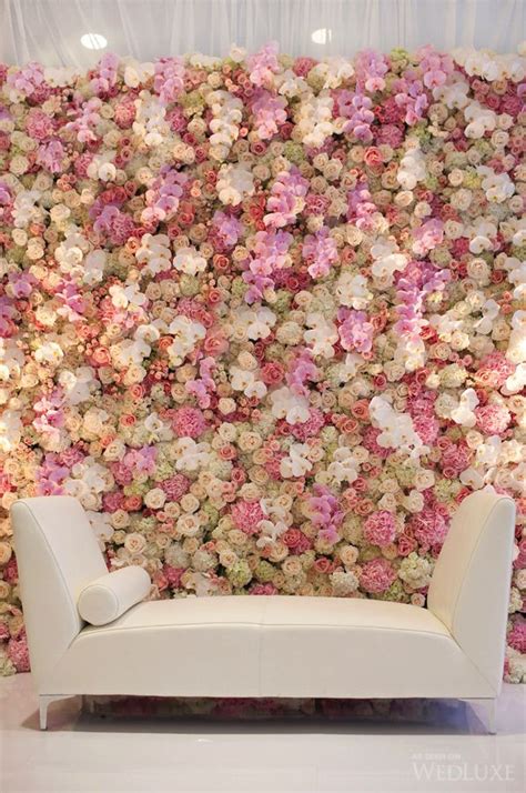 Flower Wall Wedding Backdrop