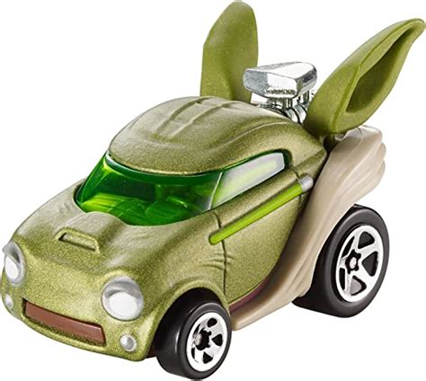 Amazon Hot Wheels Star Wars Yoda Character Car Toys Games