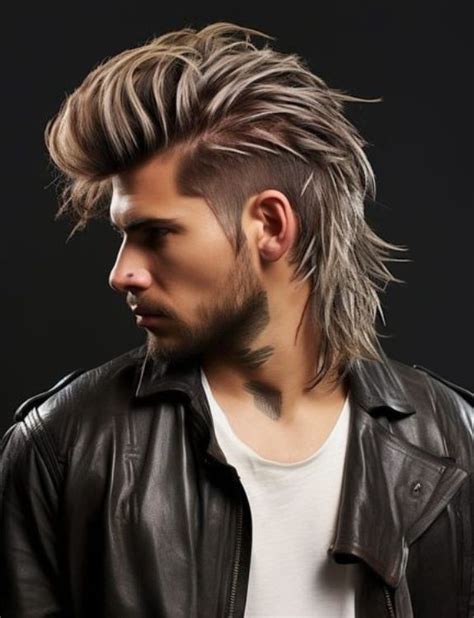 Unleash Style: 15 Striking Wolf Cut Men Hairstyles for Modern Look