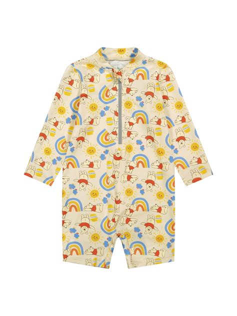 Character Baby Boy One- Piece Rash Guard Swimsuit, Sizes 0/3M- 24M