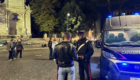 Blitz Di Controlli Nella Movida Romana Gli Arresti Del Sabato Sera