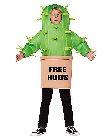 Kids Free Hugs Cactus Costume