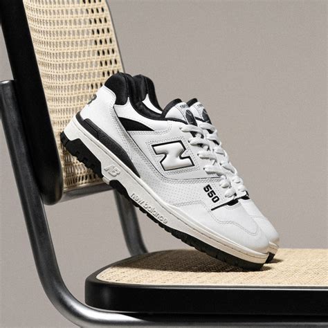 Restock New Balance 550 White Black — Sneaker Shouts