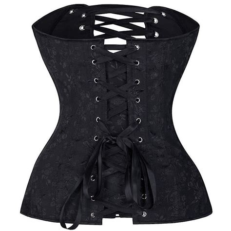 Sajy Gothic Bustier Korsett Overbust Corselet Sexy Korsett Top Bauch