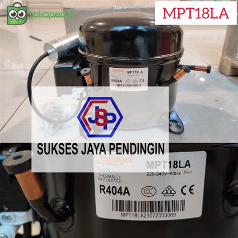 Jual Compressor Cubigel Mpt La Pk R A Jakarta Barat Sukses