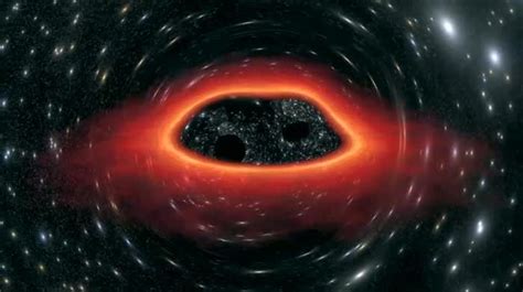 2 black holes merging, beautiful - Gaming | Black hole, Beautiful ...