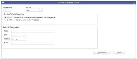 RH Linha Protheus GPE ESocial S 1299 Como Gerar O Evento S