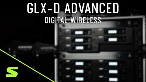 Glxd4r Glxd4r Rack Mount Receiver For Glx D Advanced Digital Wireless