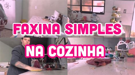 FAXINA SIMPLES NA COZINHA organização da pia da cozinha COZINHA