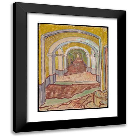 Vincent Van Gogh 15x18 Black Modern Framed Museum Art Print Titled