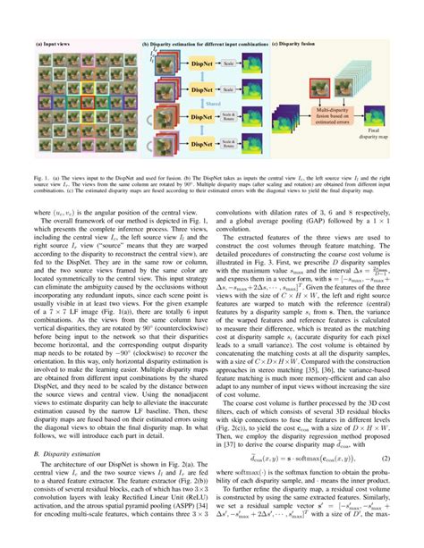 Unsupervised Light Field Depth Estimation Via Multi View Feature