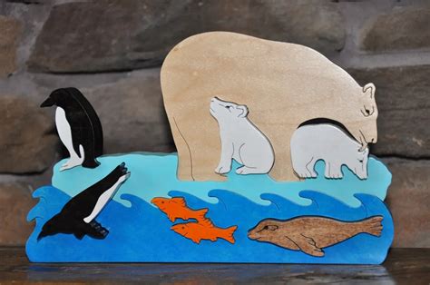 Polar Bear Habitat Diorama