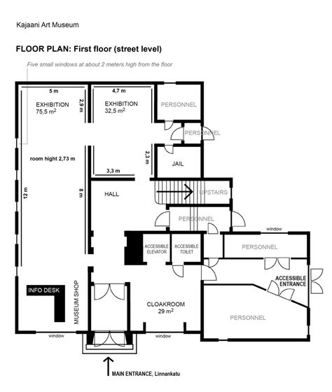 The Art Museums Floor Plans Kajaani