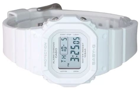 Casio Baby G Digital Bracelet En R Sine Blanche Quartz Bgd U