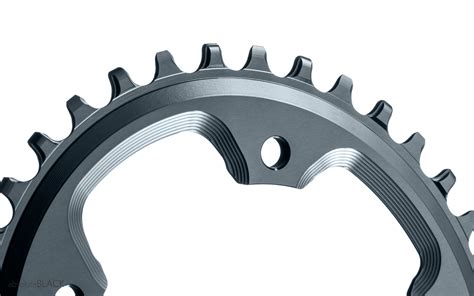 AbsoluteBLACK 1X OVAL 110 5 Bcd Cyclocross Gravel Chainring