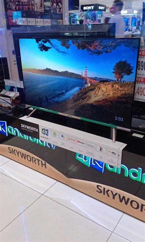 SKYWORTH LED SMART TV AND UHD ANDROID TV, TV & Home Appliances, TV ...