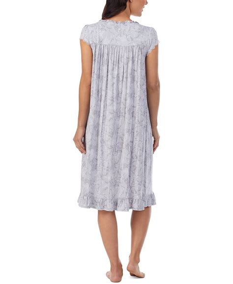 Eileen West Printed Waltz Nightgown Macys