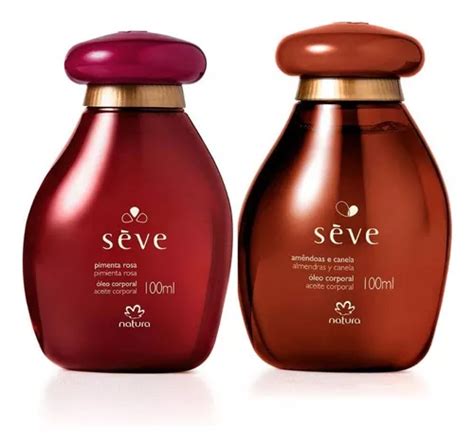 Kit Oleo Seve 100ml Pimenta Rosa amendoas E Canela Natura Frete grátis