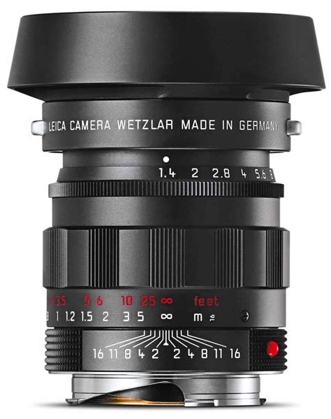 Leica Summilux M 50 Mm 1 1 4 Asph Schwarz Verchromt 11688 ⏩ Bei