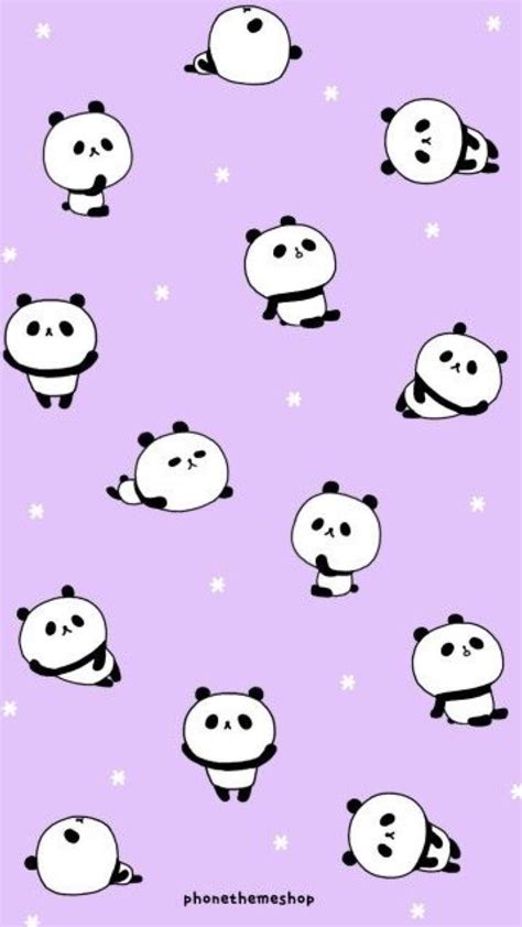 Purple Panda Wallpapers - Wallpaper Cave