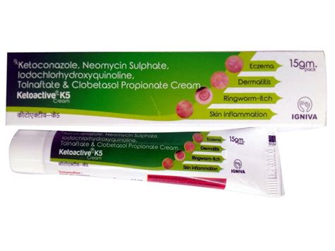 Ketoconazole Neomycin Sulphate Iodochlorhydroxyquinoline Tolnaftate And