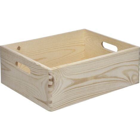 Stapelbox Holz Gr M X X Holzkiste Holzbox Kiste Box