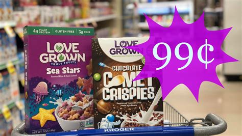 Grab Love Grown Cereal for JUST $0.99 at Kroger! | Kroger Krazy