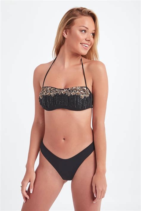 GÓRA OD BIKINI U B MARE TWINSET Czarny 211LMM311 00006 Sklep Velpa pl