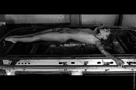 Crucifix Artistic Nude Artwork By Photographer Kuti Zoltan Hermann At