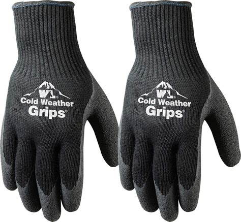 Cold Weather Latex Work Gloves Tools And Home Improvement