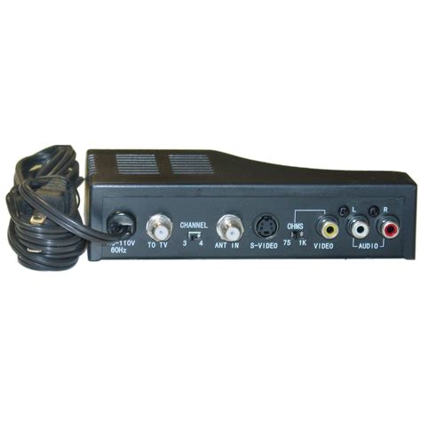 Rf Modulator Composite Av Rca S Video To Coaxial