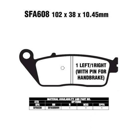 Ebc Bremsbel Ge Sfa Hh Scooter Motorrad Ebay