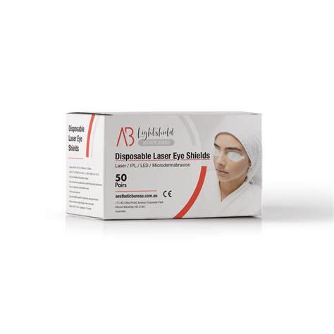 Disposable Eye Shields for Laser, IPL & LED (50 pairs) - Aesthetic Bureau