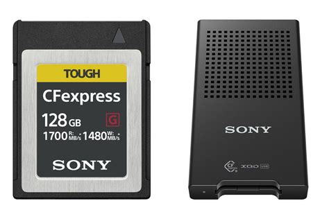 Sonys New Cfexpress Memory Cards Offer More Than Double The Speeds Of