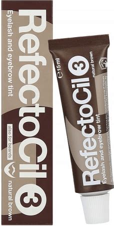 Refectocil Profesjonalna Henna W Elu Do Brwi Natural Brown Br Zowa