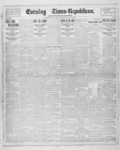 Marshalltown Evening Times Republican Archives, May 10, 1902, p. 1