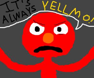 angry elmo - Drawception