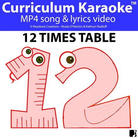 '12 TIMES TABLE' ~ Curriculum Song Video - Amped Up Learning