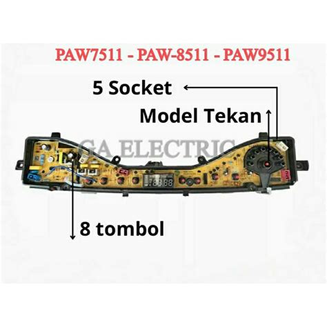 Jual Modul Pcb Hgbt A Mesin Cuci Polytron Top Loading Paw Paw